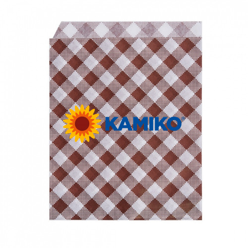 Papierové vrecko KARO 14 x 19 cm, 500 ks