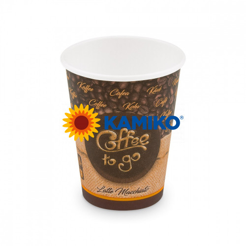 Papierový pohár ,,Coffee to go,, 420 ml, L, Ø 90 mm, 50 ks