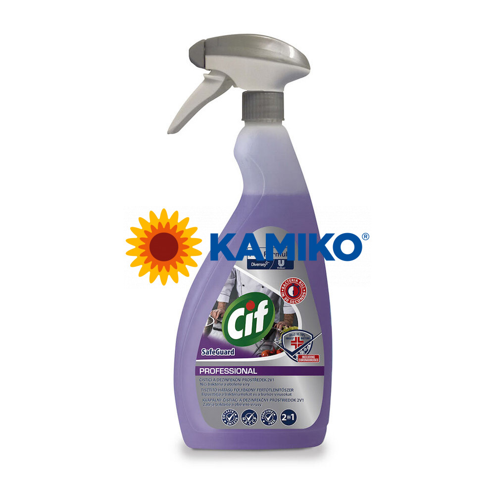 Cif Pro Formula Safeguard 2v1 dezinfekčný a čistiaci prostriedok 750 ml