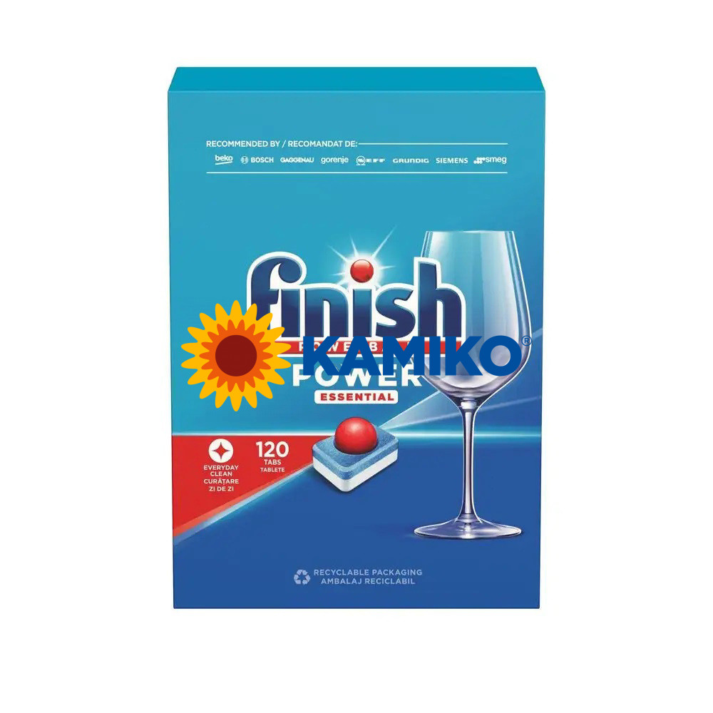 Tablety do umývačiek riadu FINISH All in 1, 120 ks