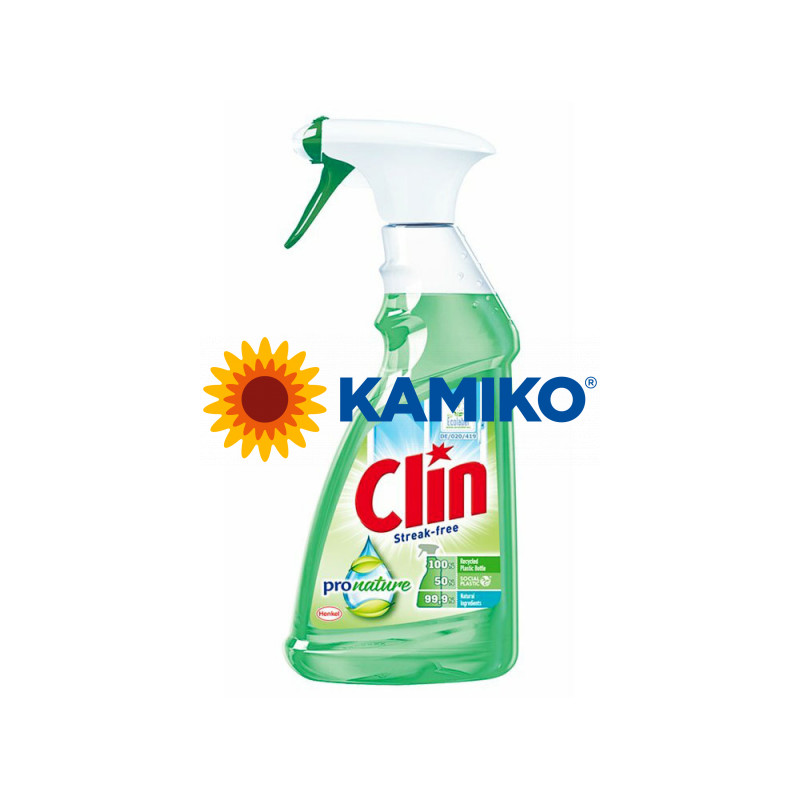 Clin ProNature prírodný čistič okien rozprašovač 500 ml