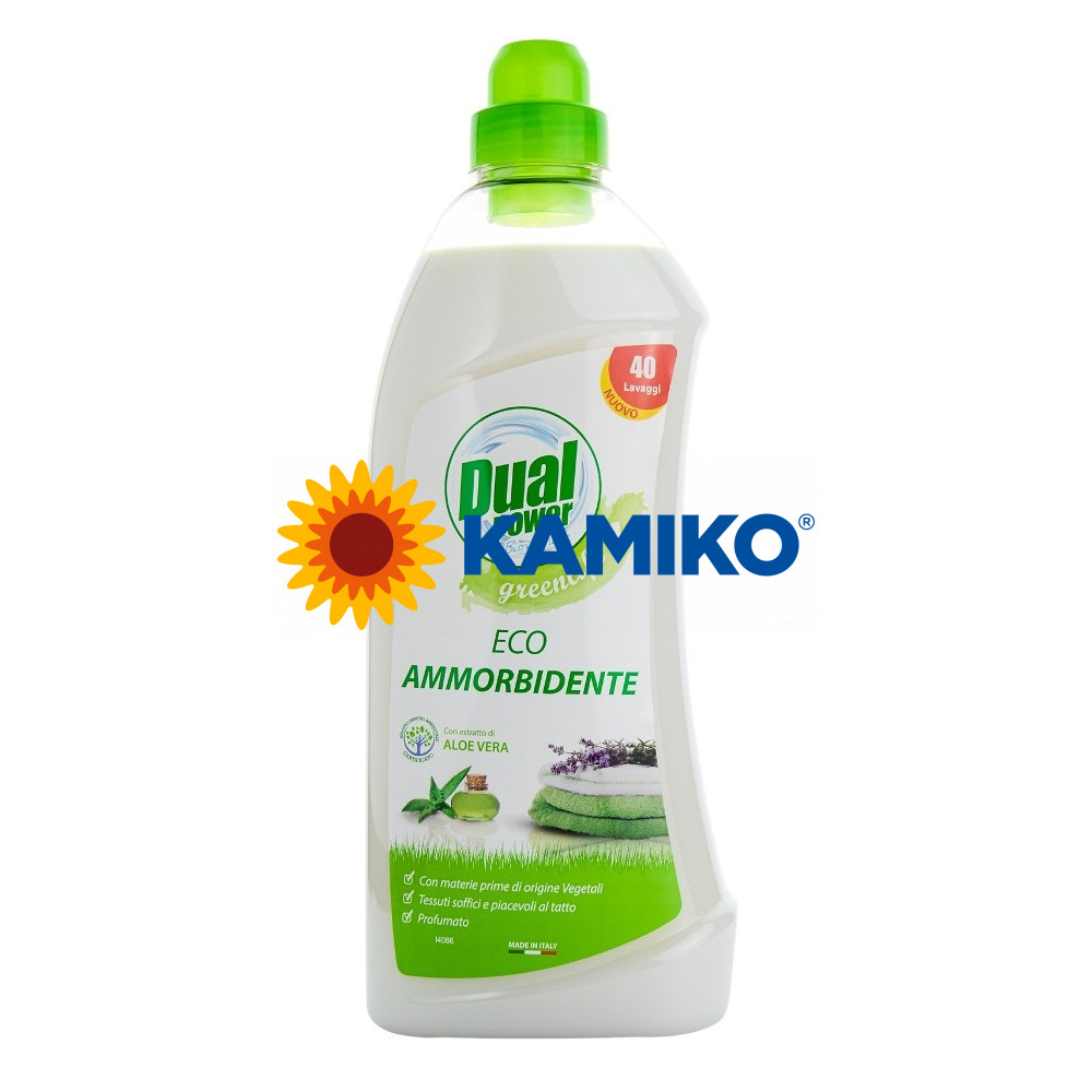 DUAL POWER Greenlife Ammorbidente 1 000 ml, ekologická aviváž s aloe vera