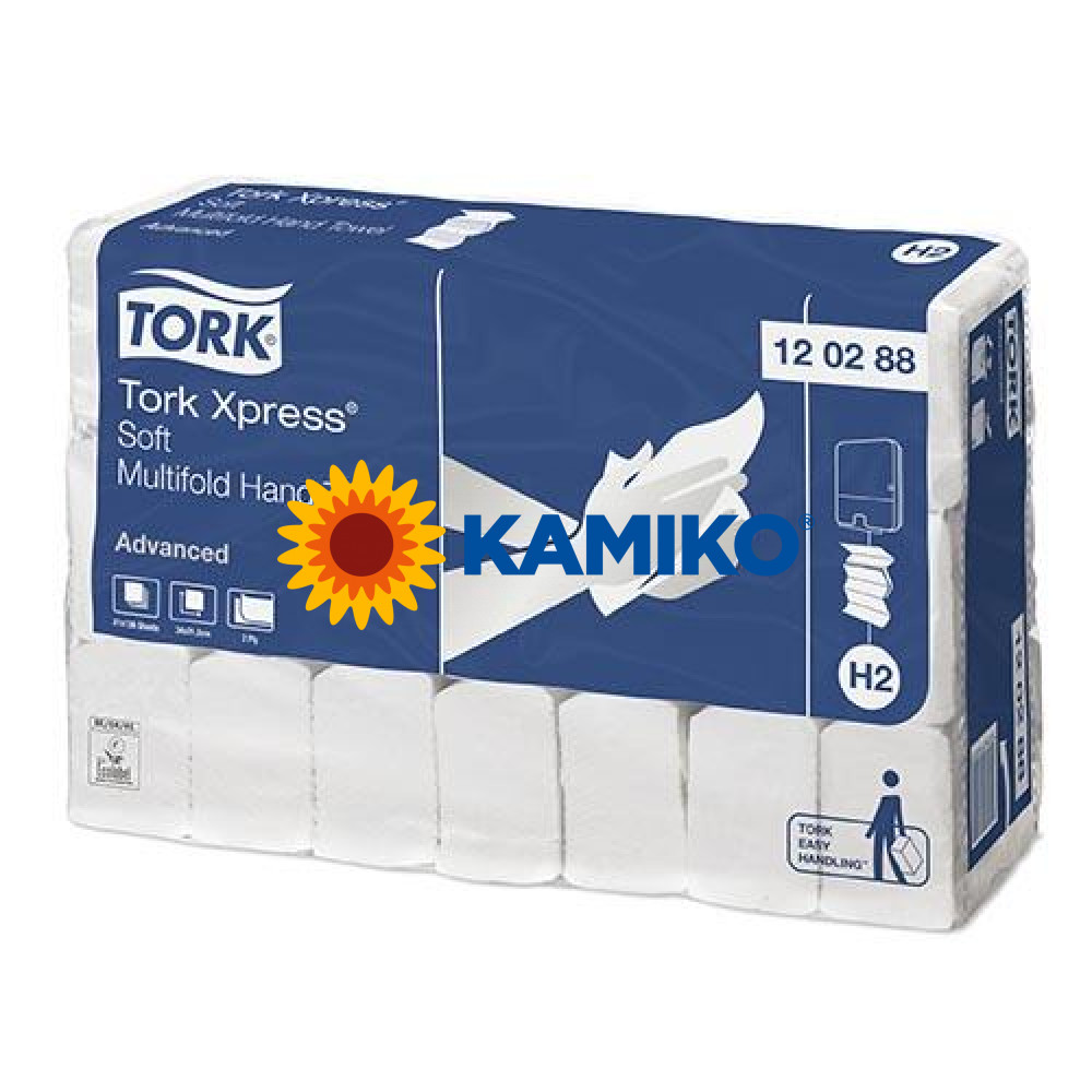 Uteráky skladané 2vr TORK M SOFT ADVANCED biele