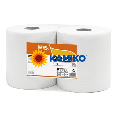 Toaletný papier 2vr Jumbo Celtex SAVE LONG 26 cm, biely