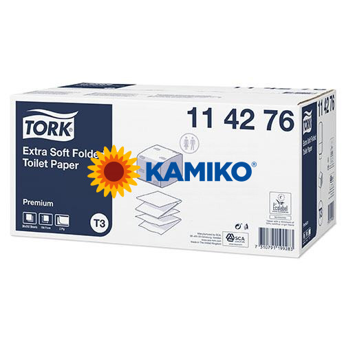 Toaletný papier skladaný 2vr. TORK Extra Premium 7 560 ks