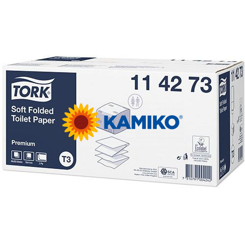 Toaletný papier skladaný 2vr. TORK Premium 7 560 ks