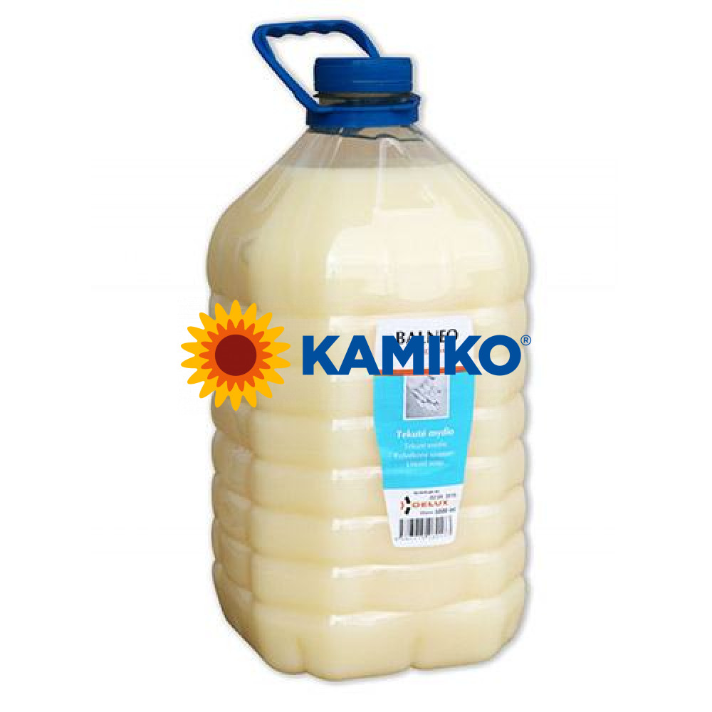 Mydlo tekuté BALNEO Med a Mlieko 5 000 ml, perleťové