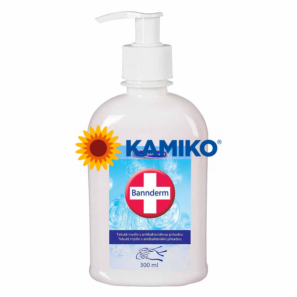 Bannderm tekuté antibakteriálne mydlo 300 ml