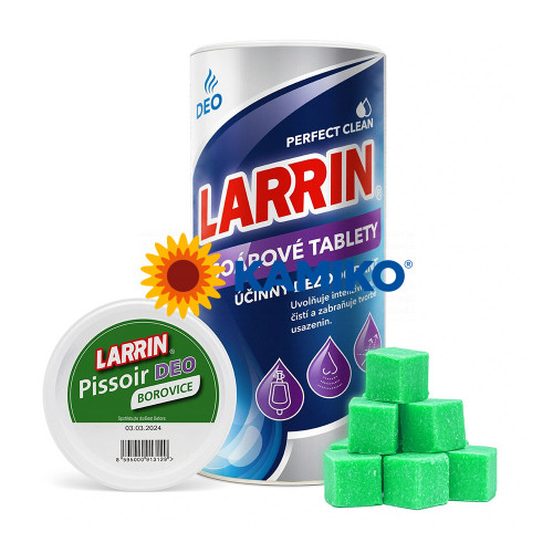 Tablety do pisoárov LARRIN 900 g, borovica
