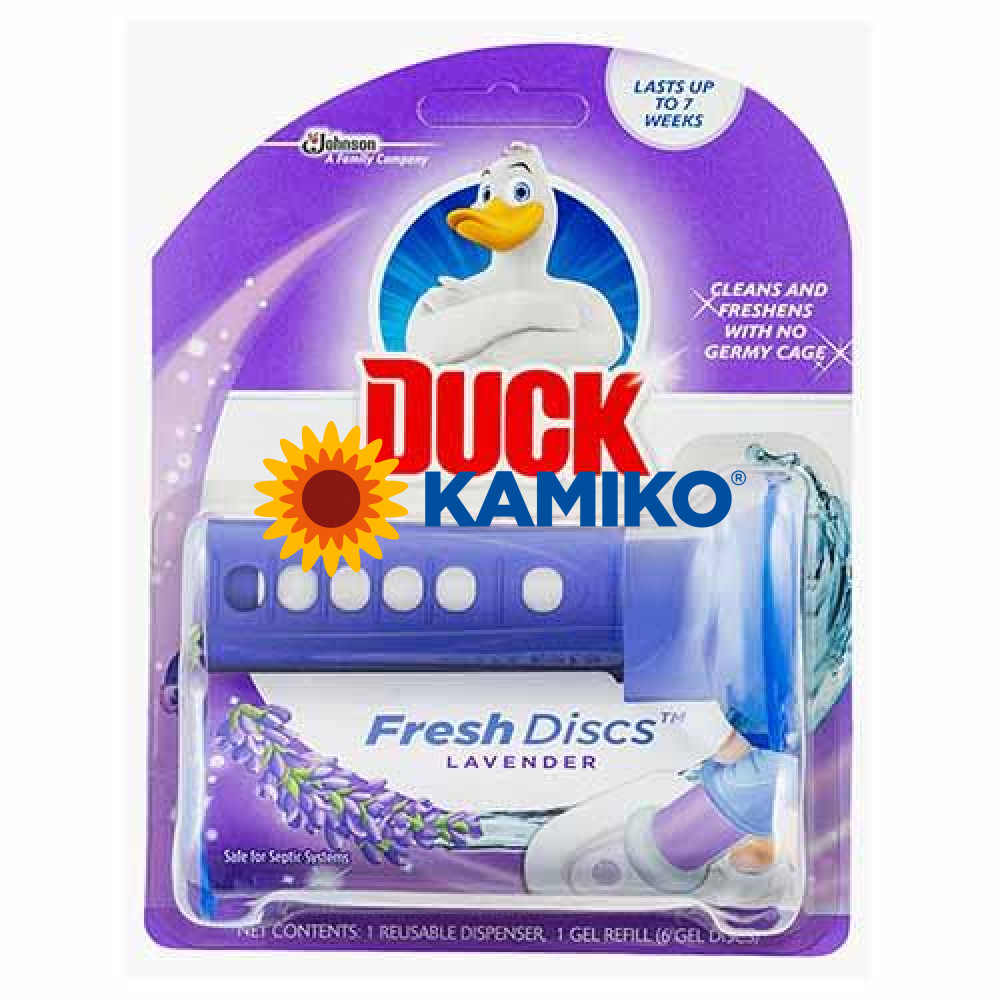 Duck Fresh Discs  WC gél 36 ml, mix vôní
