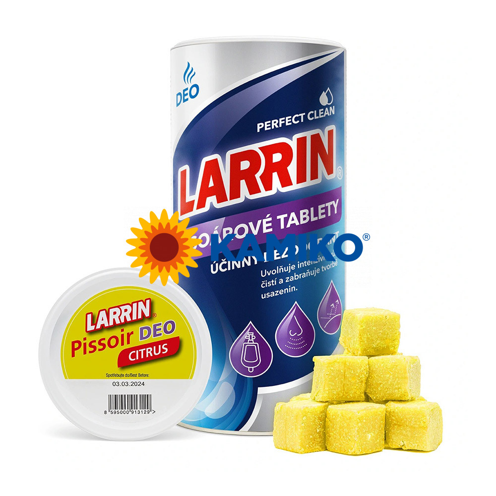 Tablety do pisoárov LARRIN 900 g, citrus
