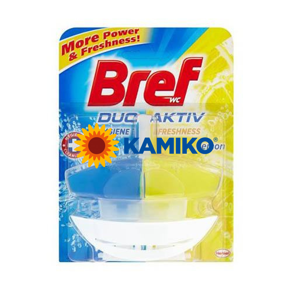 Bref Duo-Aktiv Mediterranean Lemon tekutý WC blok 50 ml
