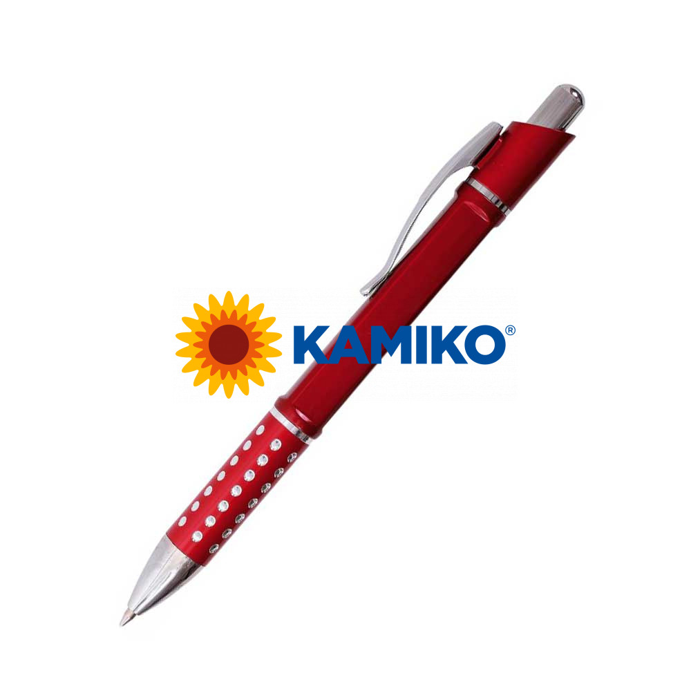 Guľôčkové pero HZ8849 A červené