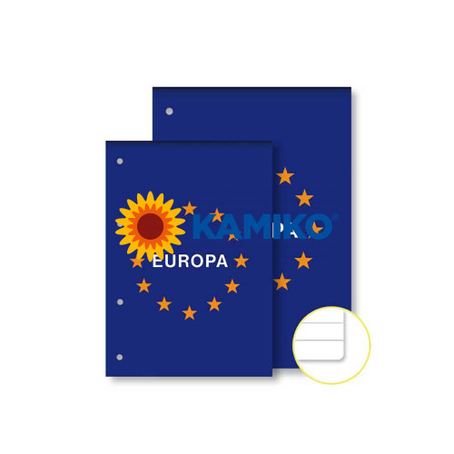 Blok poznámkový Notes Europa A5, 50 listov linajkový