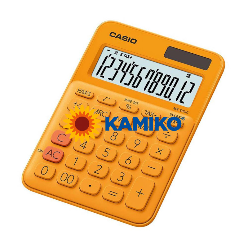 Kalkulačka CASIO MS-20UC oranžová
