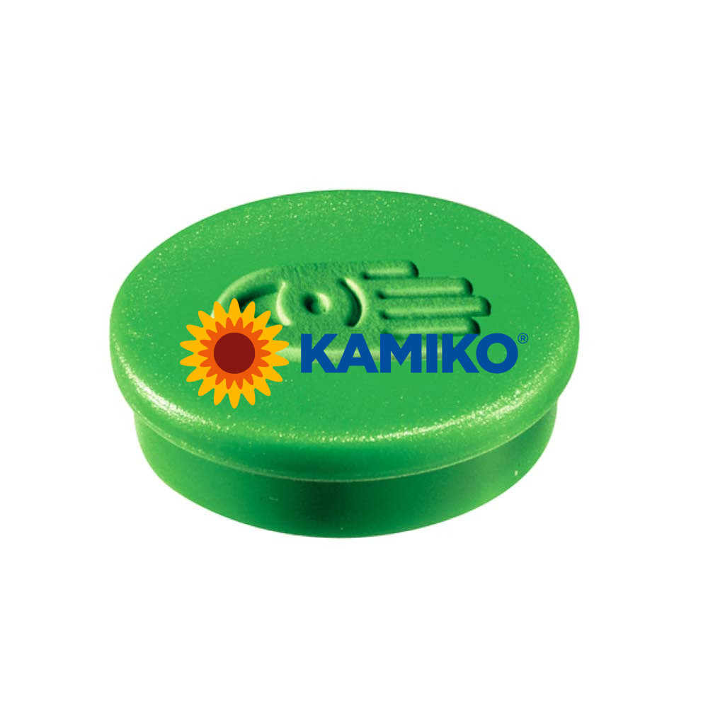 Magnet 20 mm zelený, 10 ks