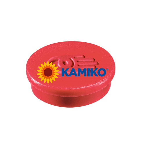 Magnet 30 mm červený, 10 ks