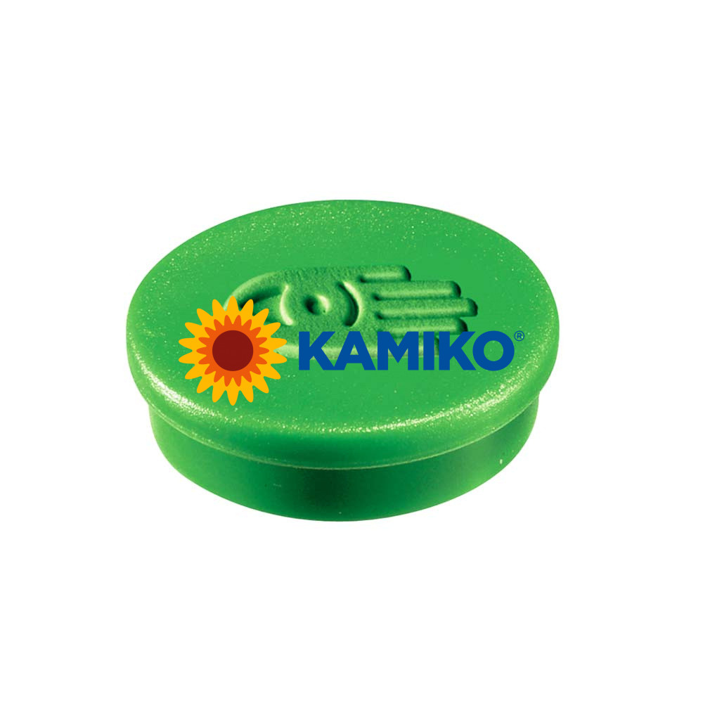 Magnet 30 mm zelený, 10 ks