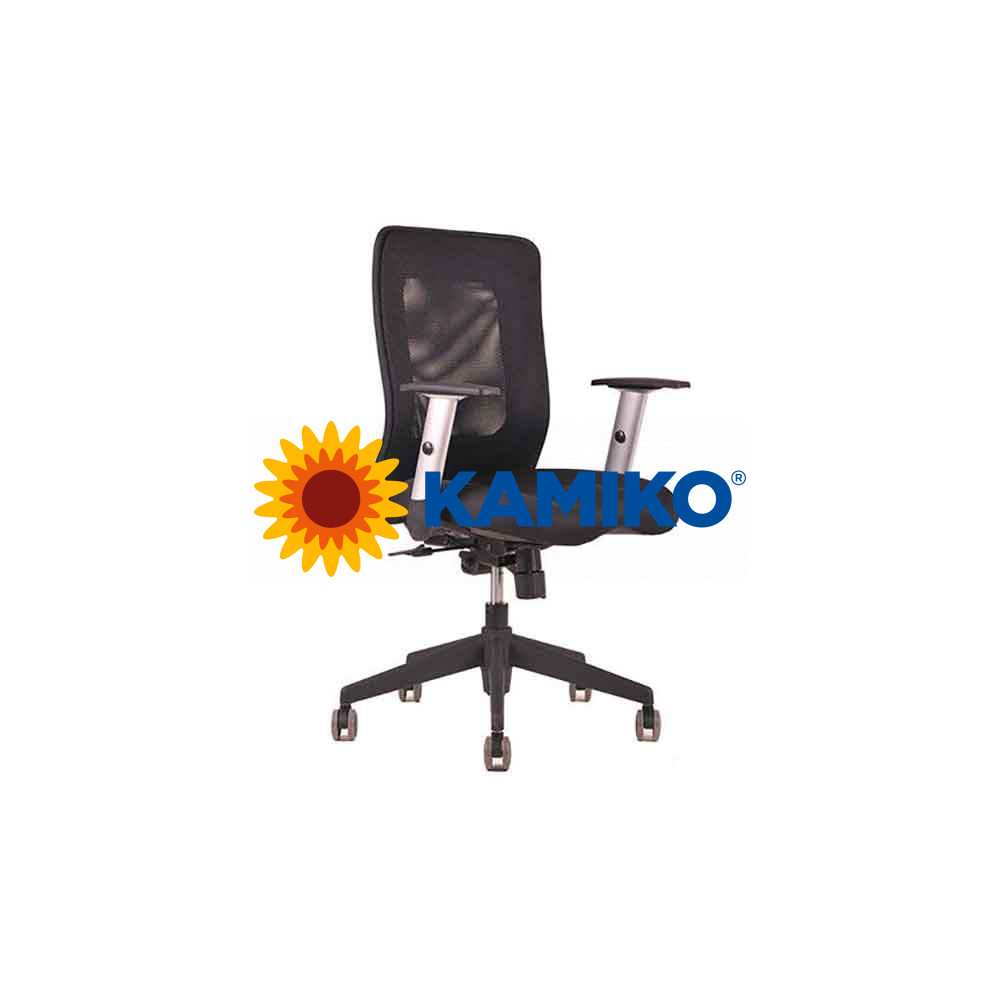 Kancelárska stolička CALYPSO/Mauritia SY čierna