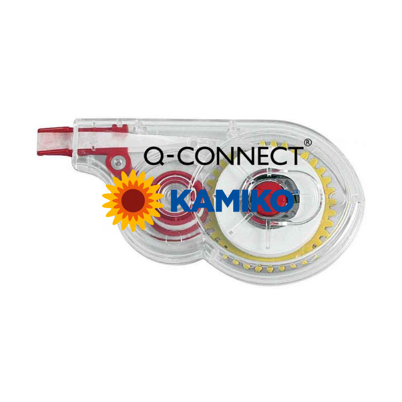 Korekčný roller Q-CONNECT jednorázový s bočnou korekciou 5 mm x 8 m
