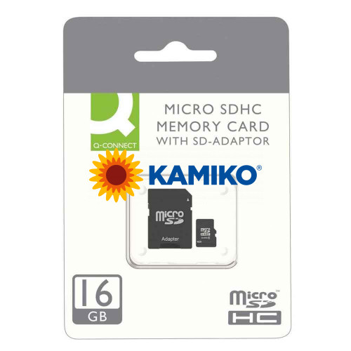 Pamäťová karta micro SDHC Q-connect 16 GB