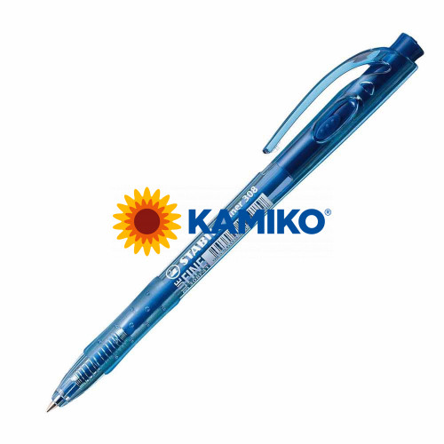 Guľôčkové pero STABILO Liner 308 modré