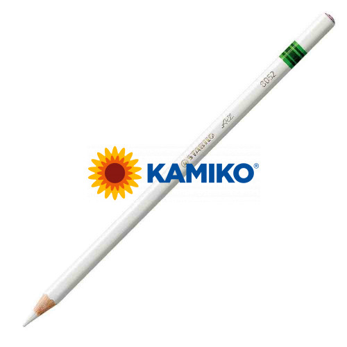 Farebná ceruzka STABILO All biela, 12 ks