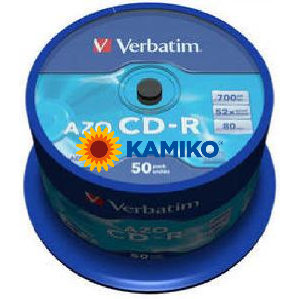 Verbatim AZO CD-R 700 MB cake 50 ks 