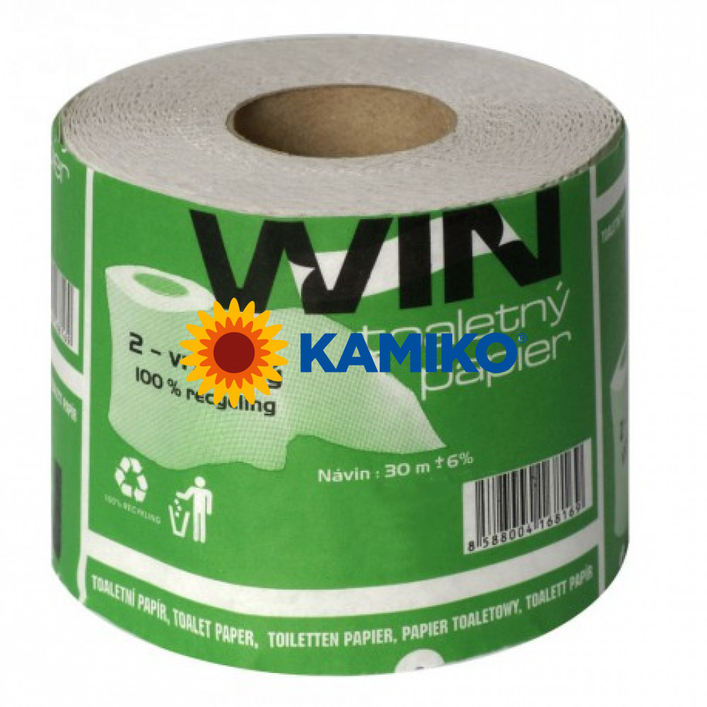 Toaletný papier 2vr WIN Classic 30m, natural