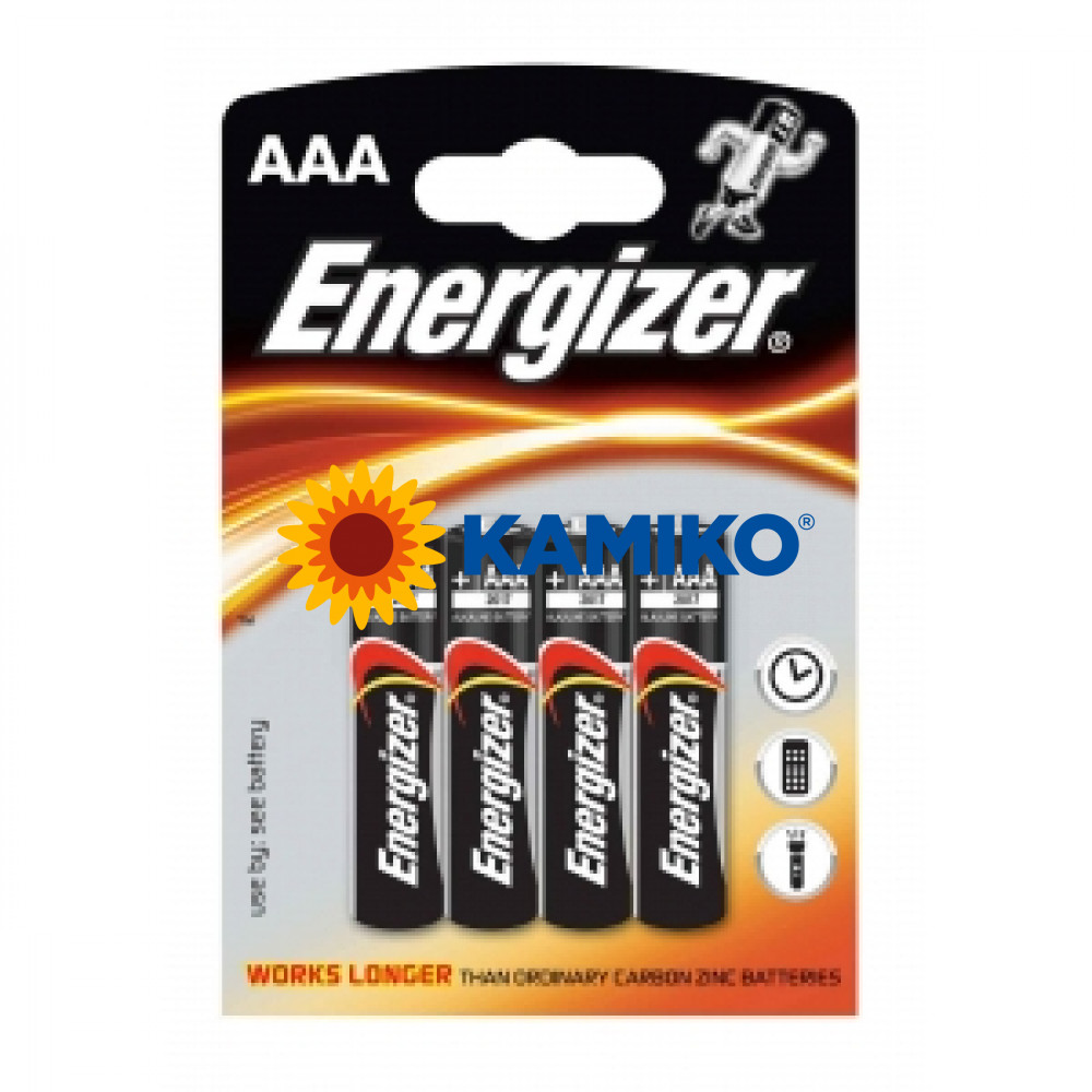 Batérie Energizer Alkaline Power AAA-LR03/4 ks mikrotužkové