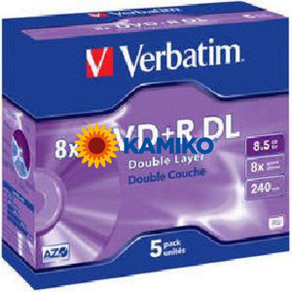 Verbatim DVD+R 8x  8,5 GB